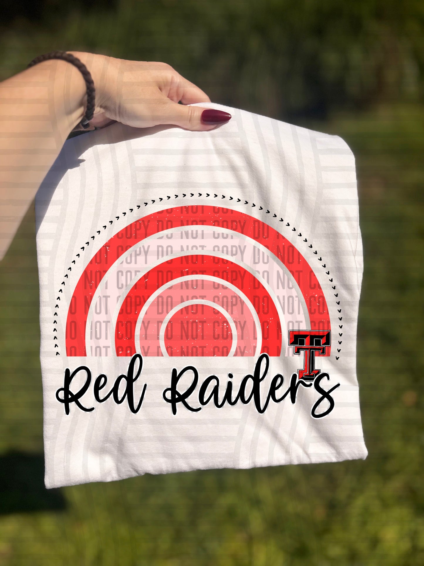 Retro Sunset Red Raiders
