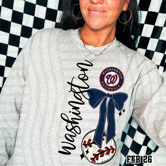 MLB BOW WASHINGTON NATIONALS