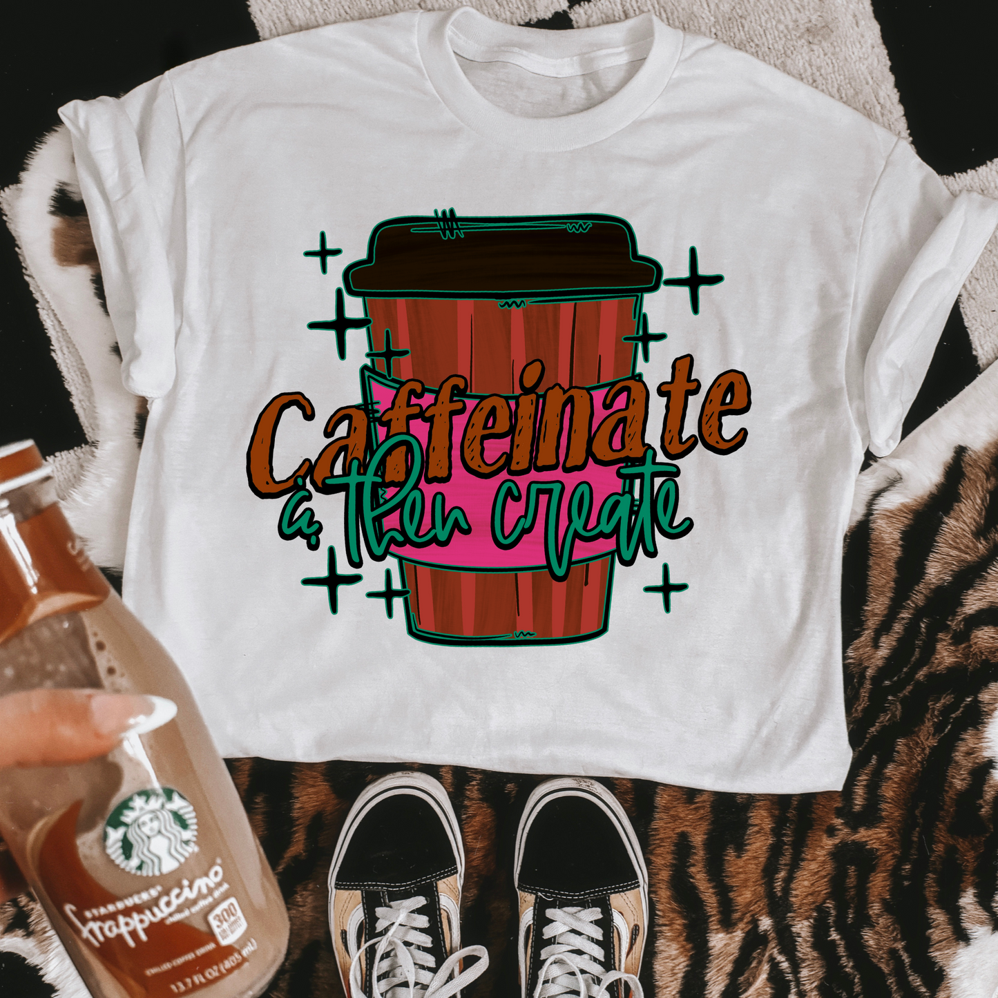 Caffeinate & Then Create - Red