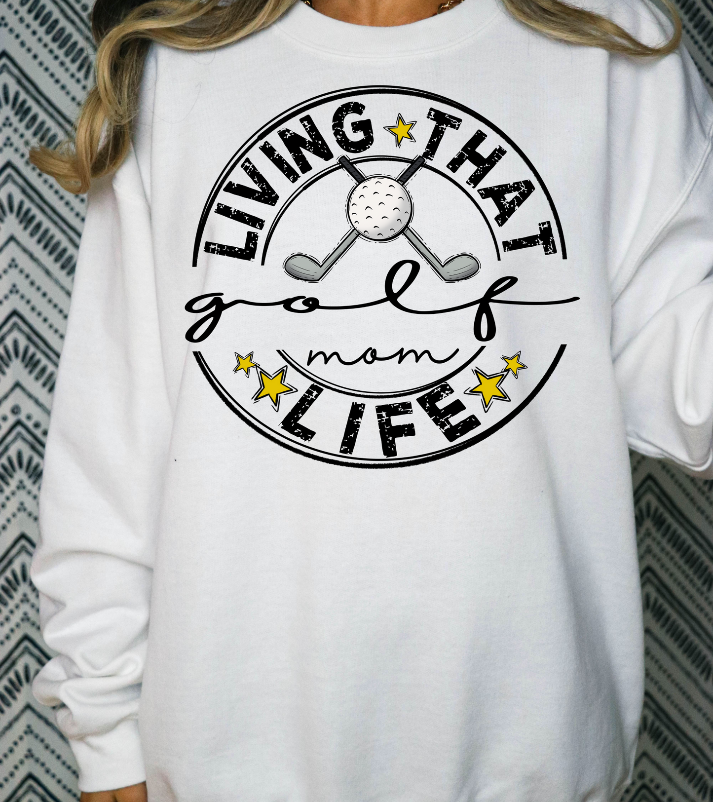 Living that golf mom life