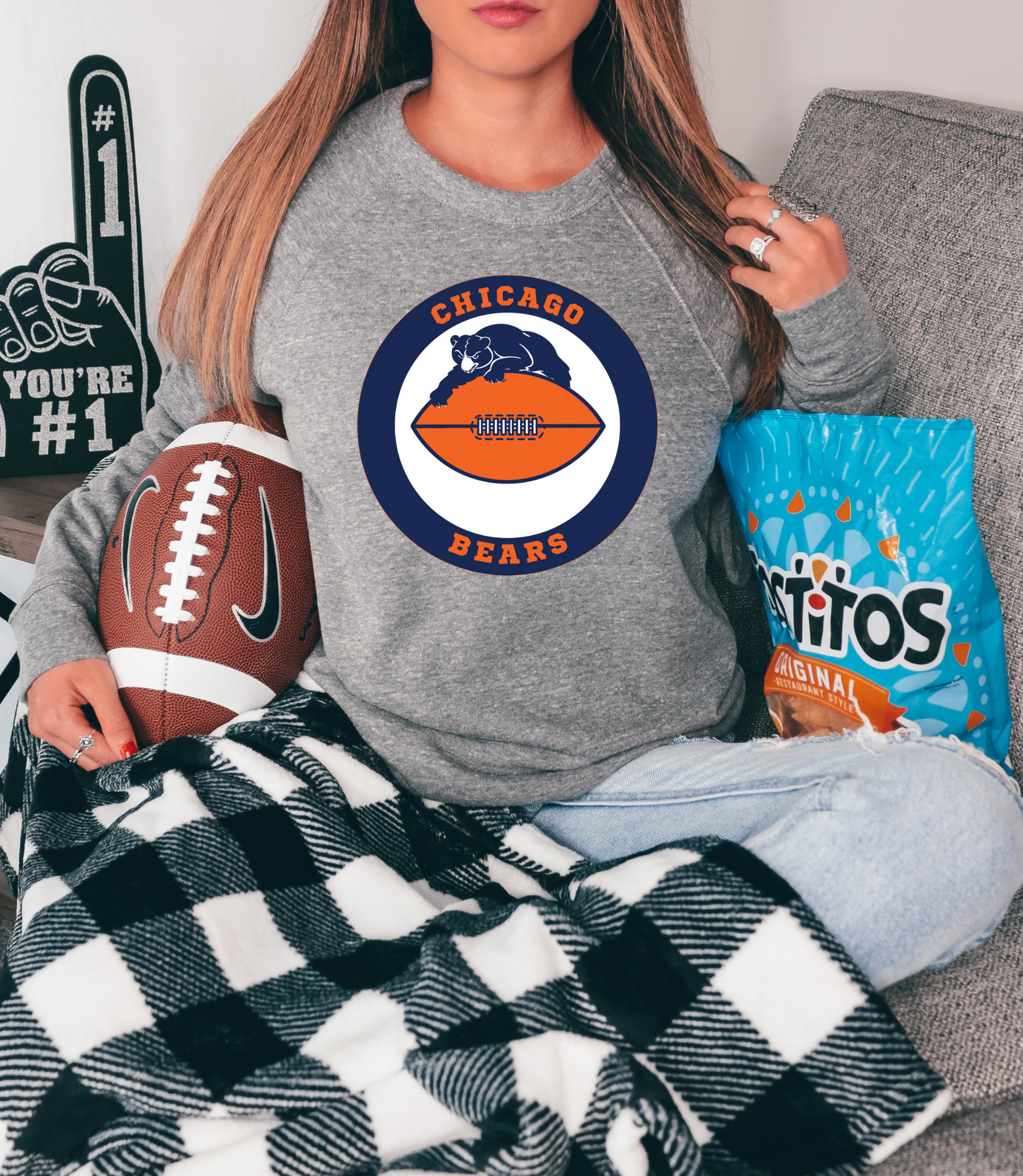 Chicago Bears - bear on football