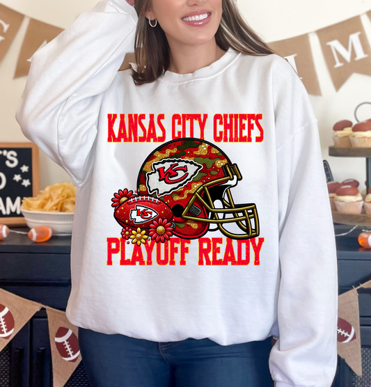 Kansas City Playoff Ready Camo Helmet