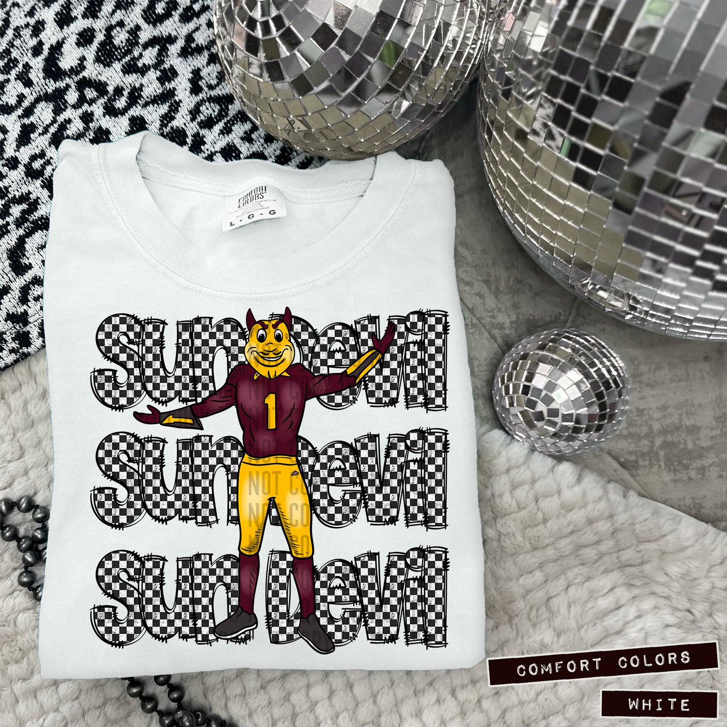ARIZONA SUN DEVIL CHECKERS