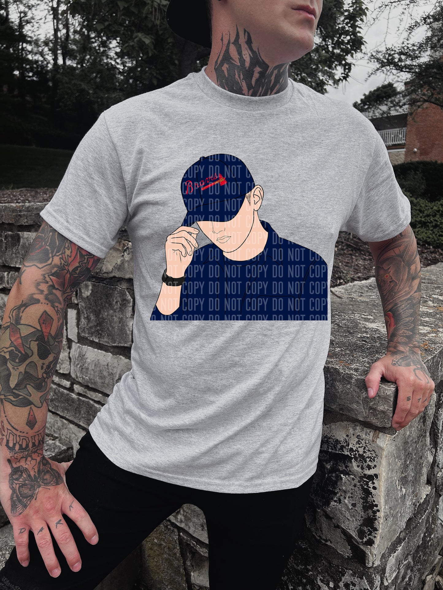 ATLANTA BRAVES BASEBALL MAN