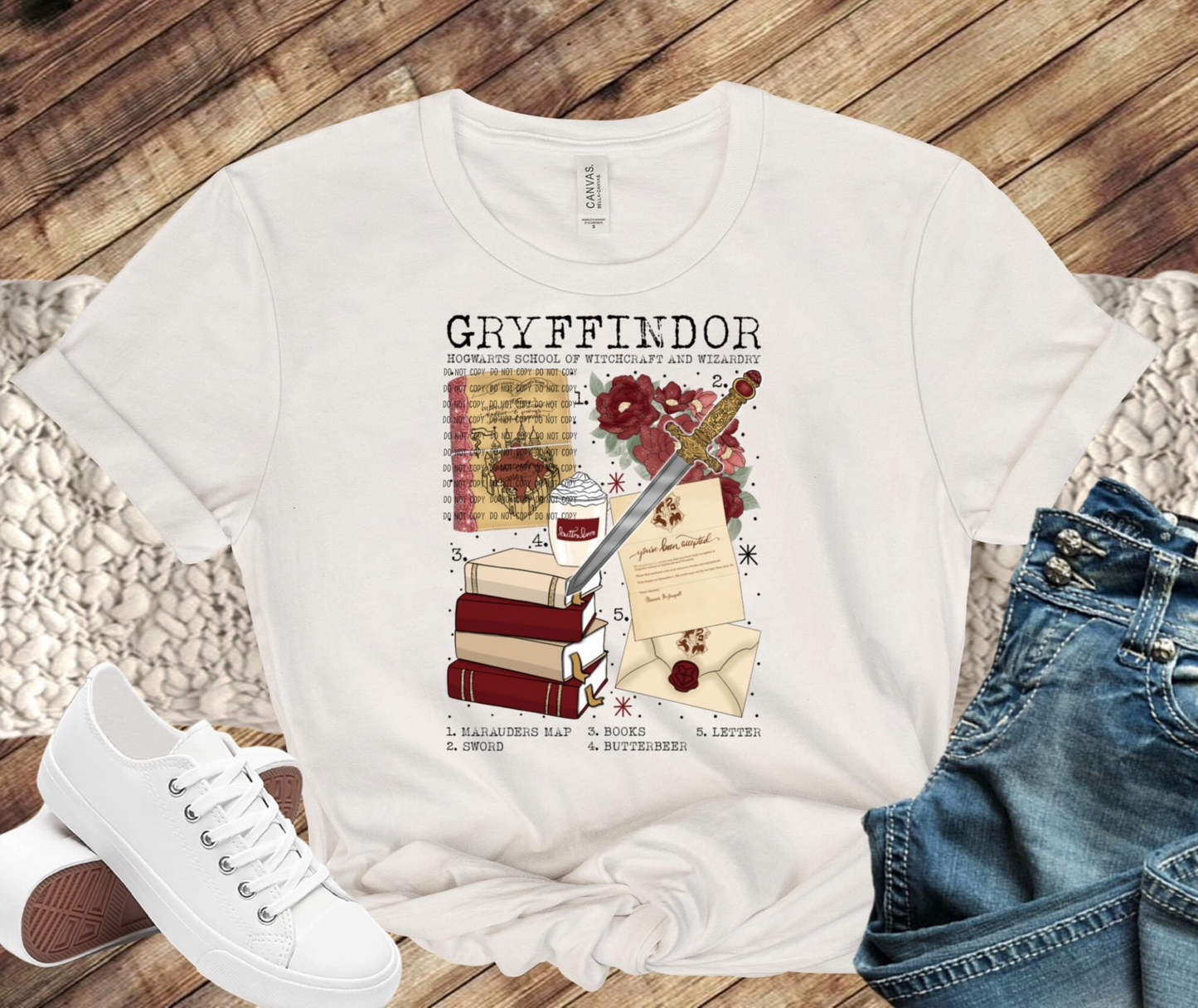 Gryffindor DTF Transfer
