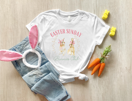 Easter Sunday Bunnies Club Coquette