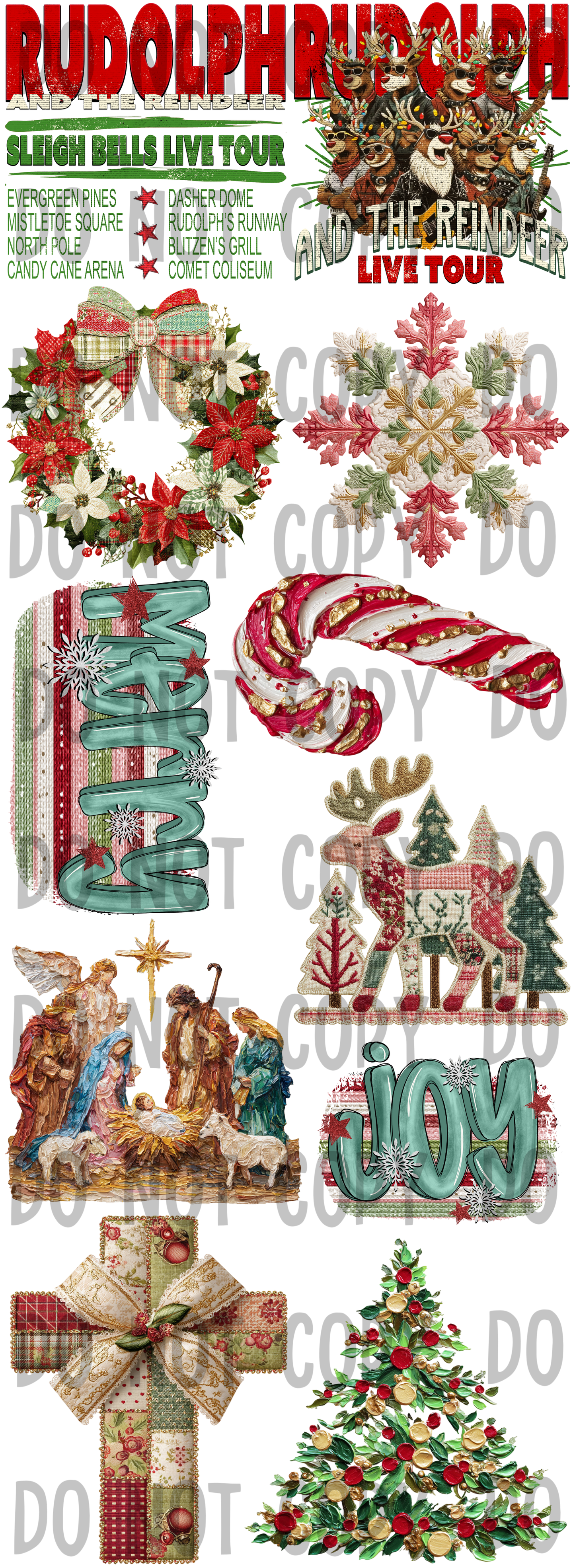 Christmas Premade Gang Sheet 2