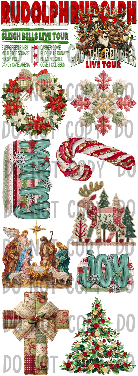 Christmas Premade Gang Sheet 2