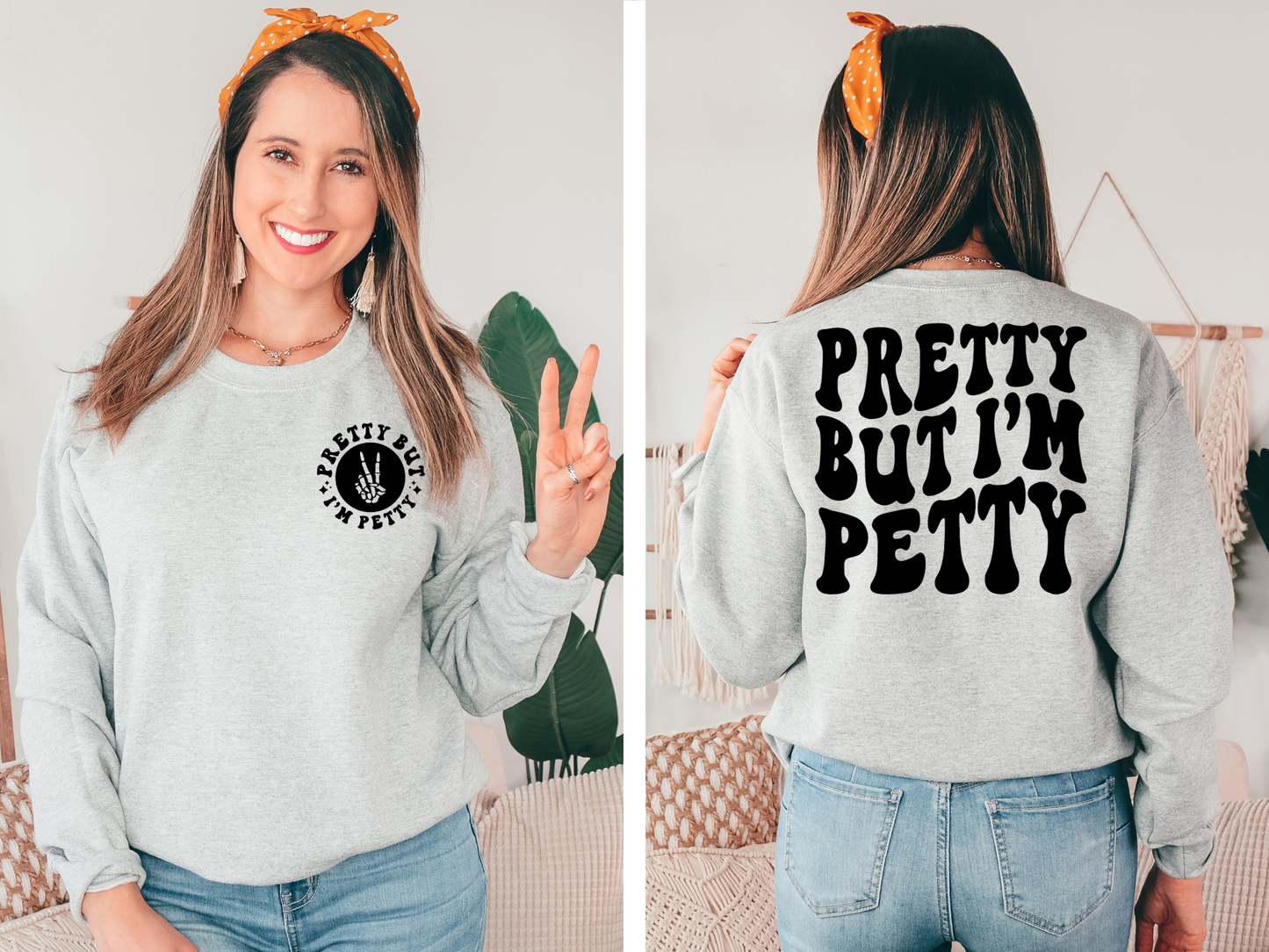 Pretty But I'm Petty POCKET - DTF Transfer