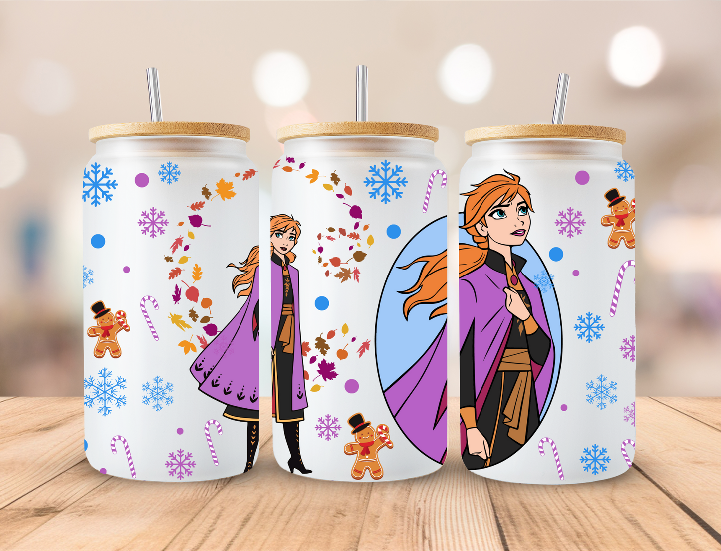 Anna, Frozen - UV Libby Wrap