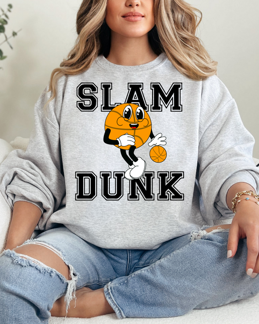Slam Dunk Basketball With Face