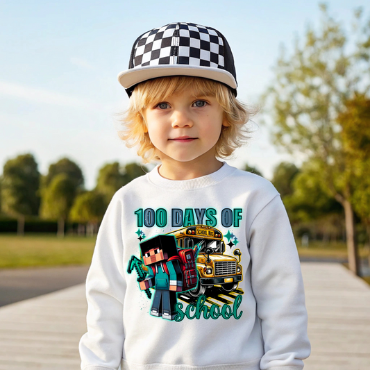 100 Days of School Minecraft