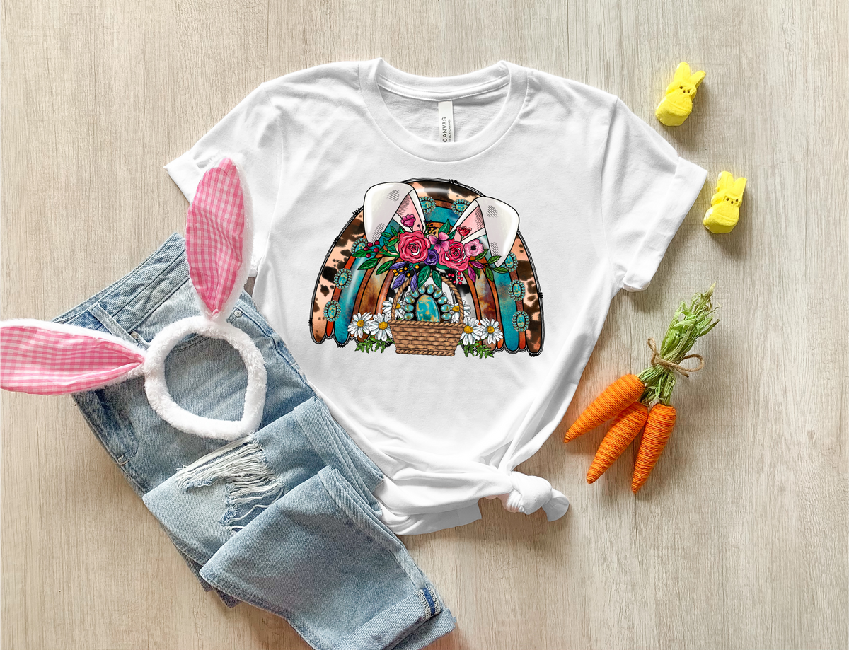 Turquoise Easter Rainbow