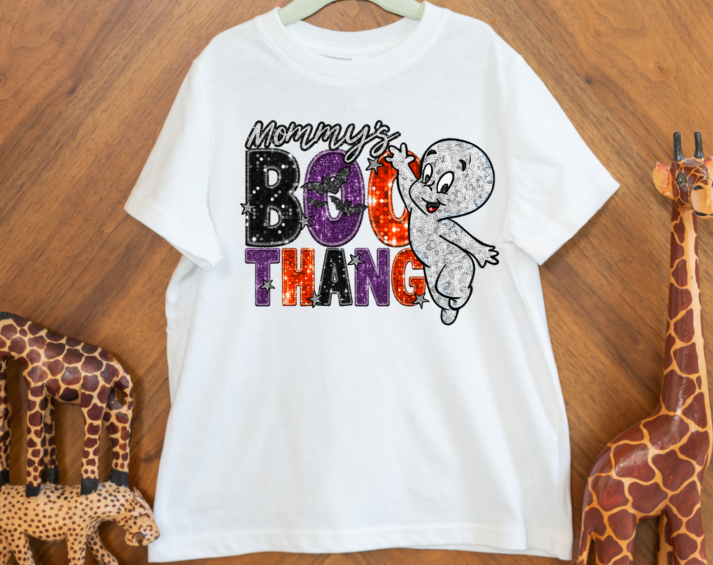 Mommy's boo thang - faux sequin