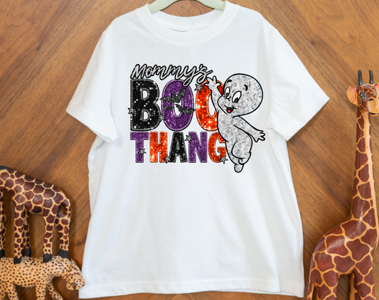 Mommy's boo thang - faux sequin