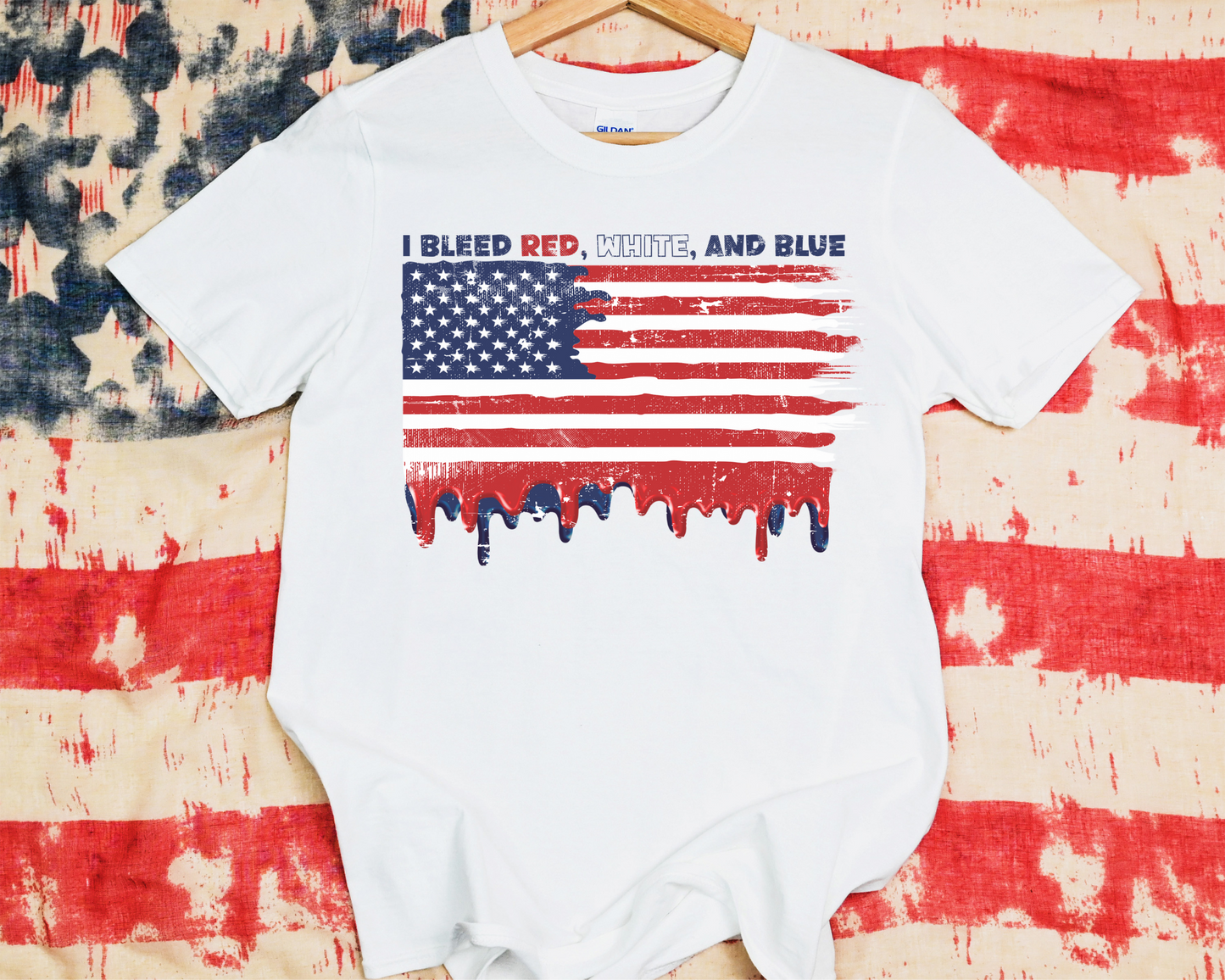 I Bleed Red White And Blue