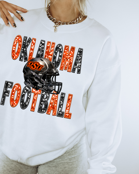Oklahoma Football-Orange & Black