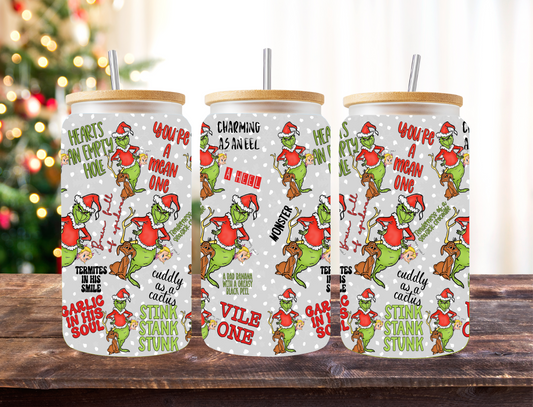 Grinch Quotes- UV Libby Wrap