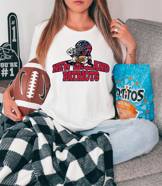 New England Patriots with player