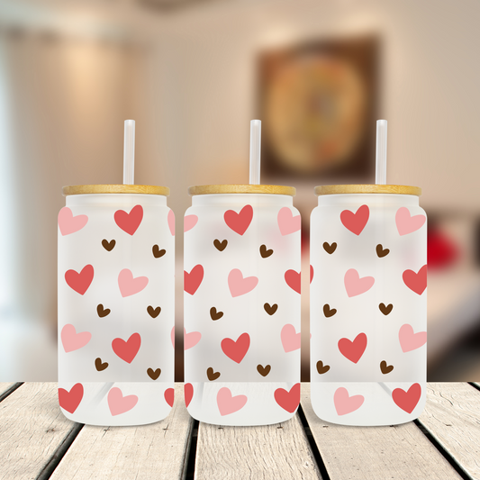 Doodle Hearts No Outline - UV Libby Wrap