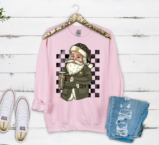 Santa – Checkered/Black