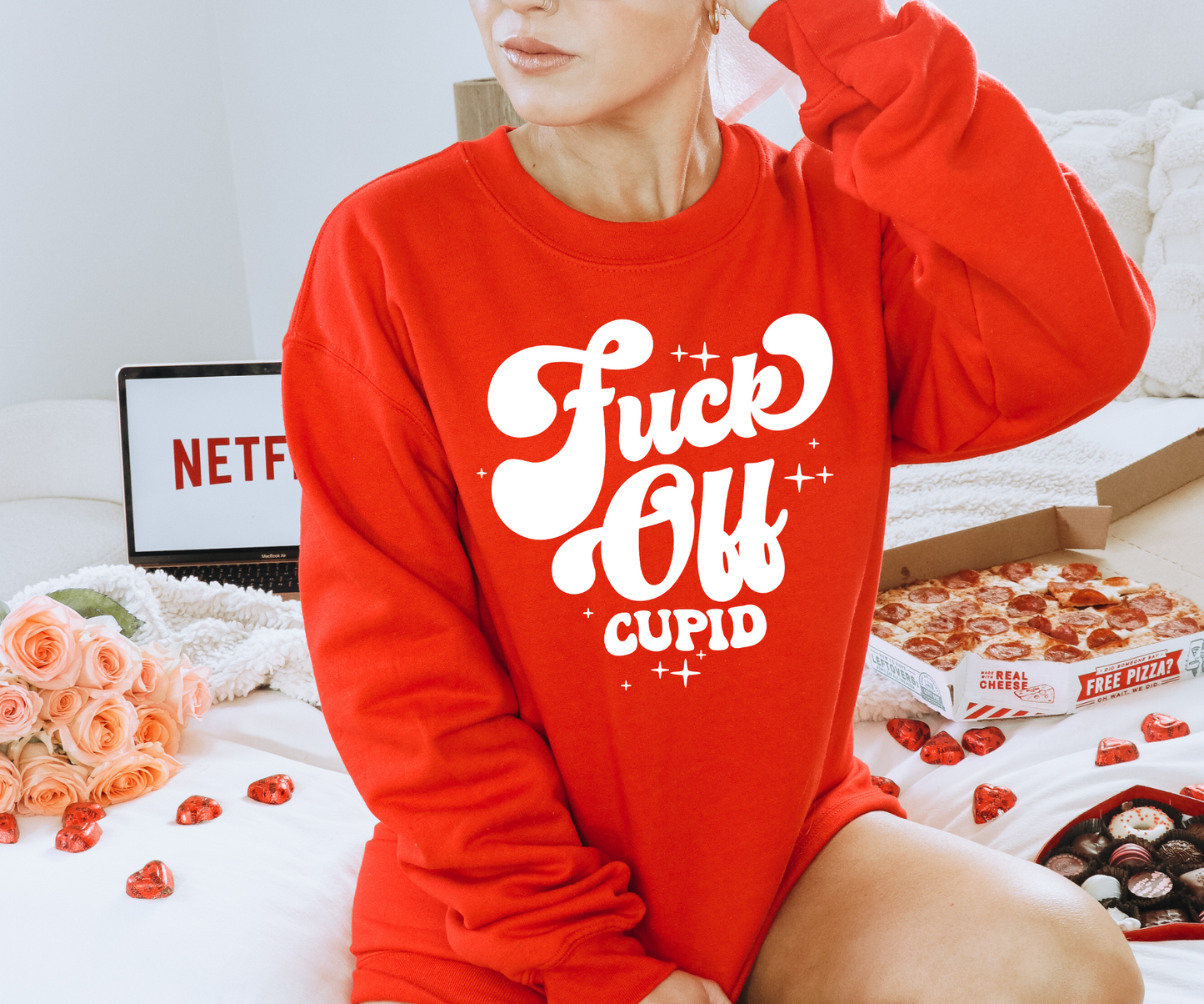 Fuck Off Cupid-WHITE