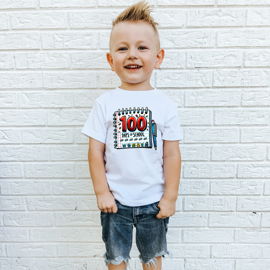 100 Days Of School - Notepad