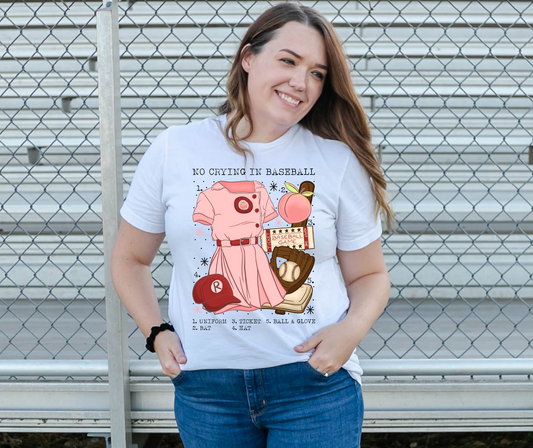 No crying in baseball