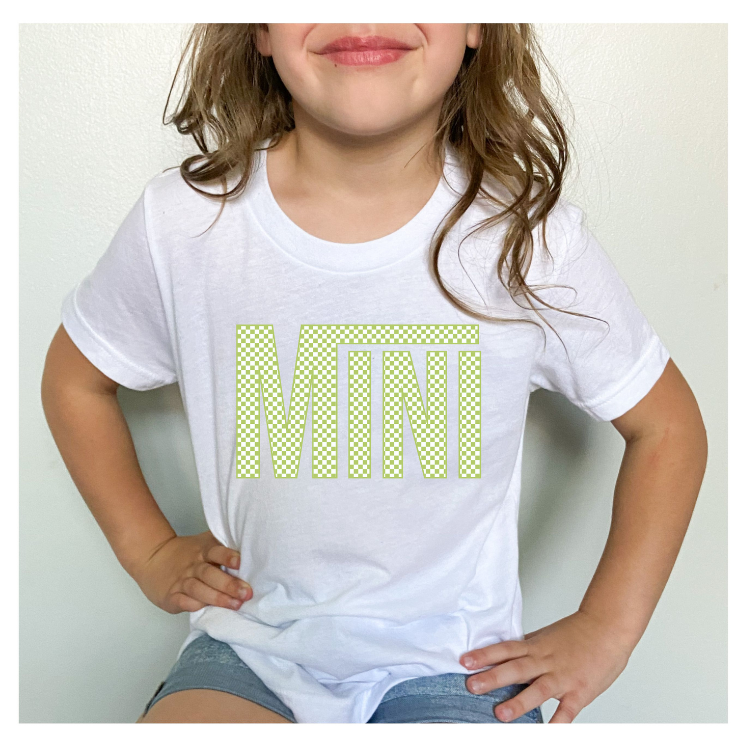 Mini Checkered Green
