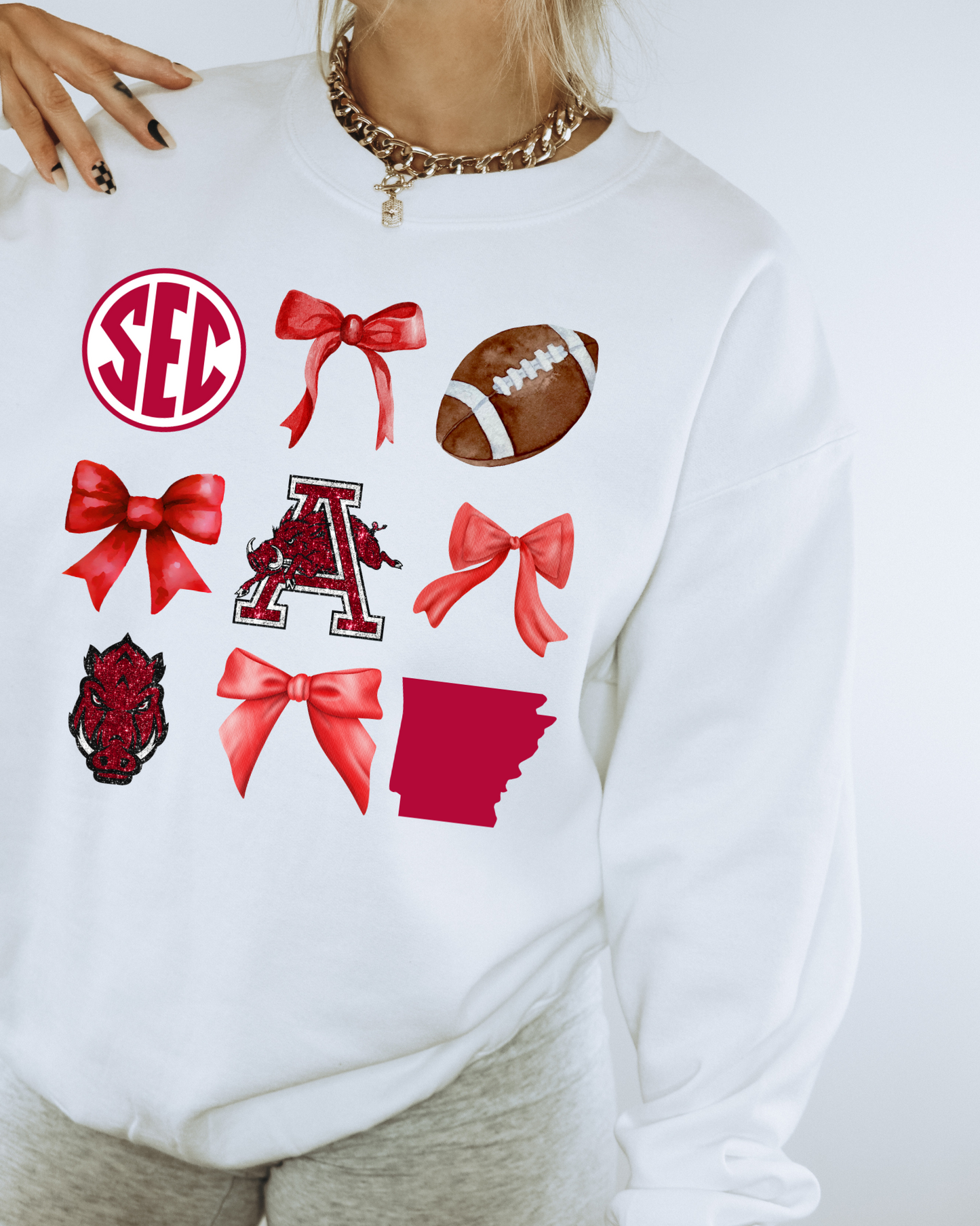 Coquette Arkansas Football