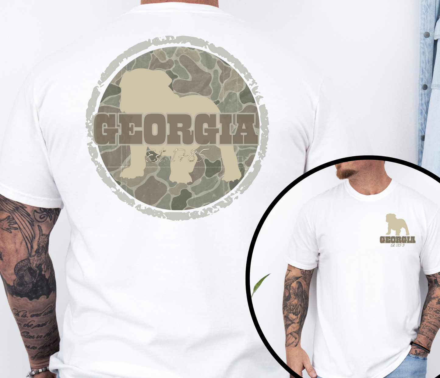 Camo Georgia - BACK