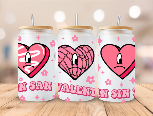San Valentine Sin Hearts with Flowers - UV Libby Wrap