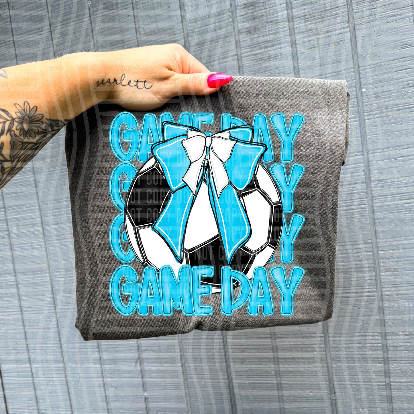 GAMEDAY SOCCER BABYBLUE