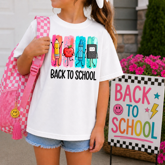 Back To School Brushstroke