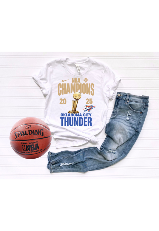 OKC NBA CHAMPIONS Trophy