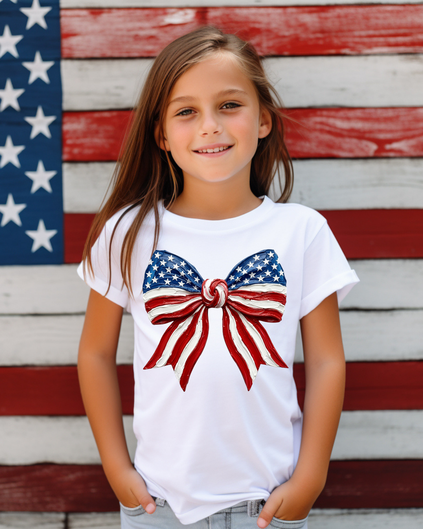 4th of July Bow