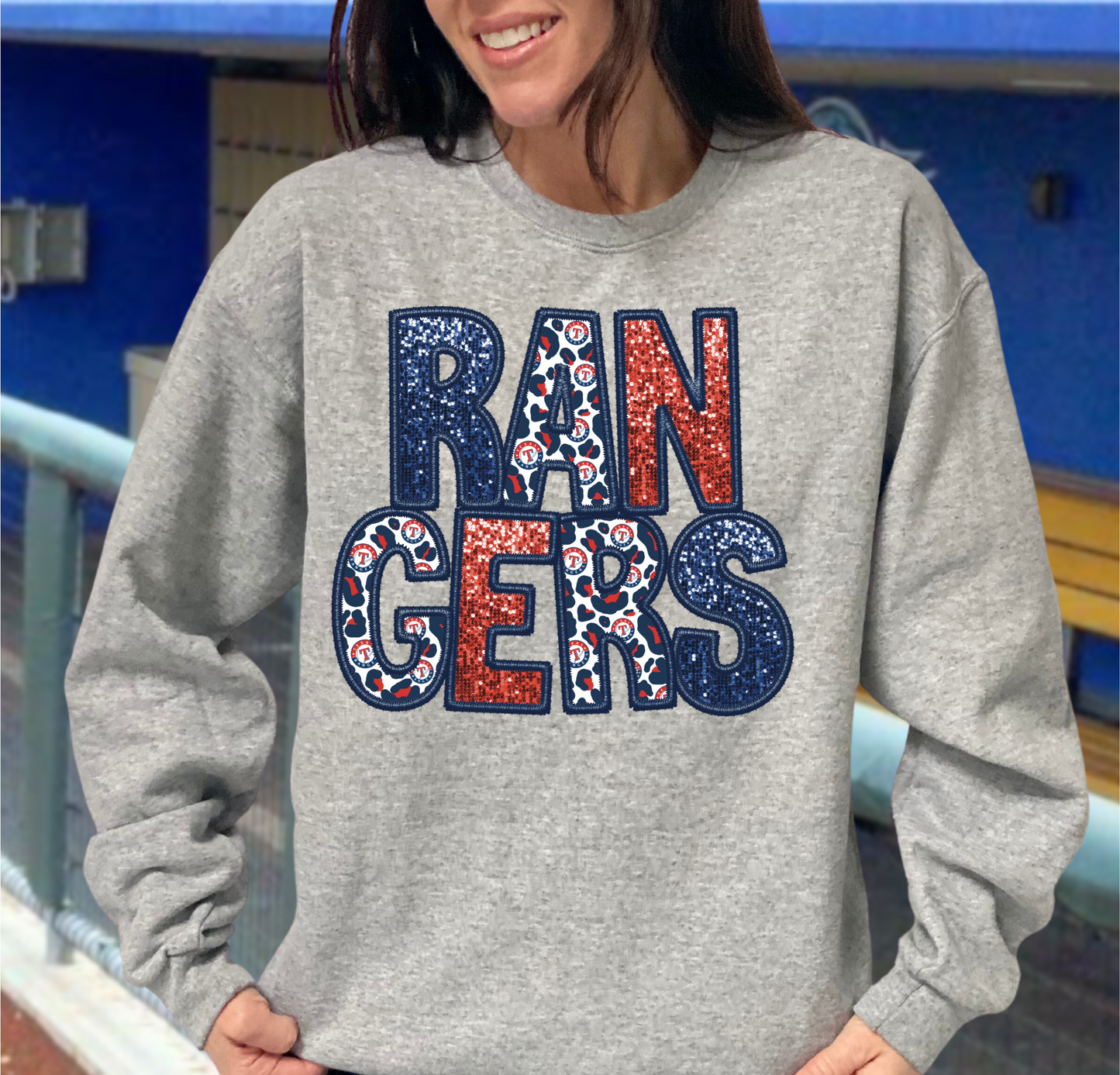 Faux Sequins Rangers