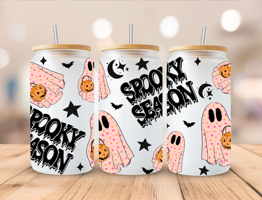Spooky Season Ghost - UV Libby Wrap