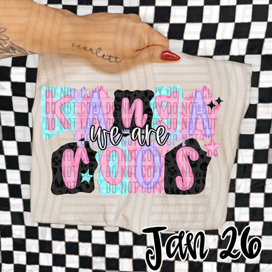WE ARE KANGAROOS LEOPARD
