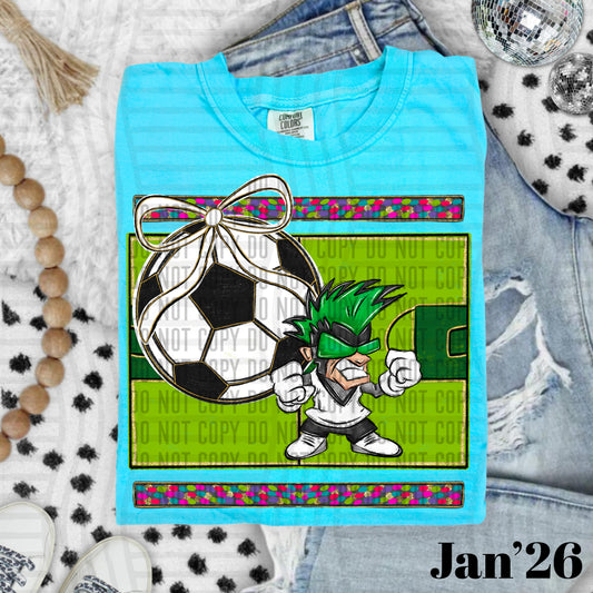 SOCCER REBELS GREEN