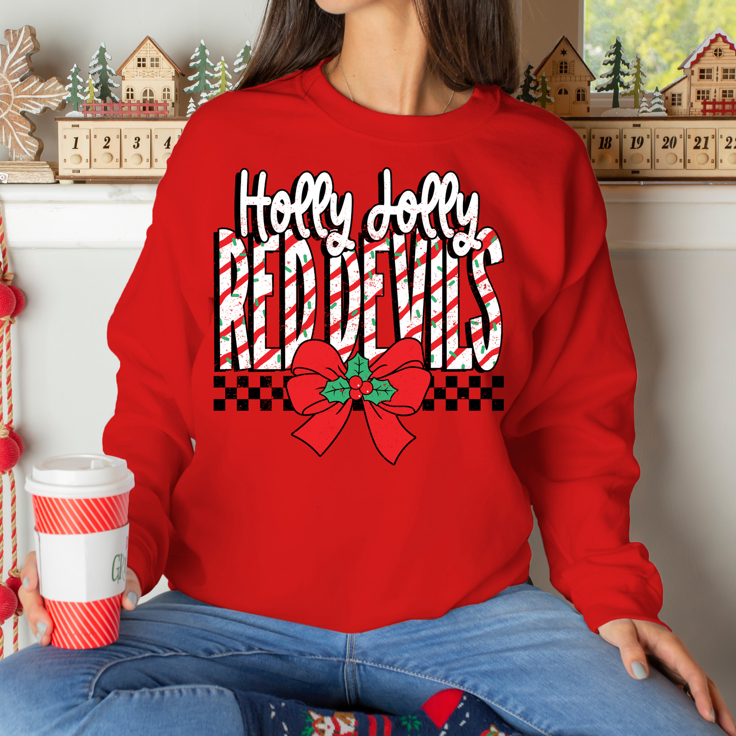 Holly Jolly Red Devils