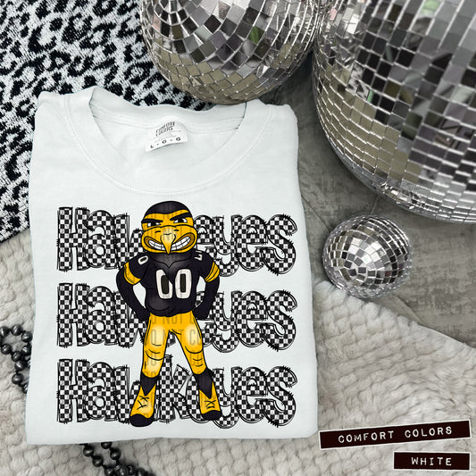IOWA HAWKEYES CHECKERS