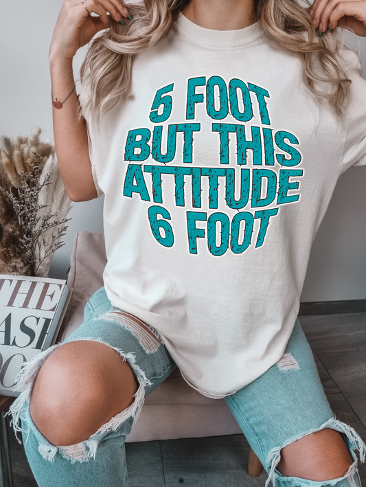 5 foot but this attitude 6 foot - blue