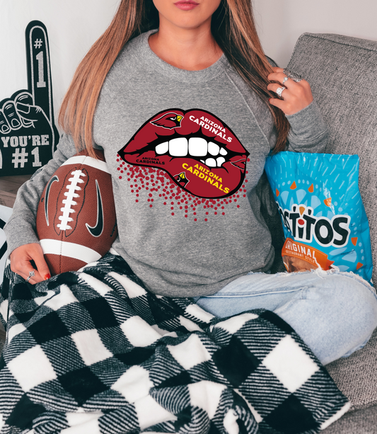 Arizona Cardinals biting lip