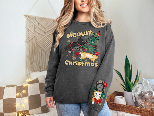 Meowy Christmas- SLEEVE