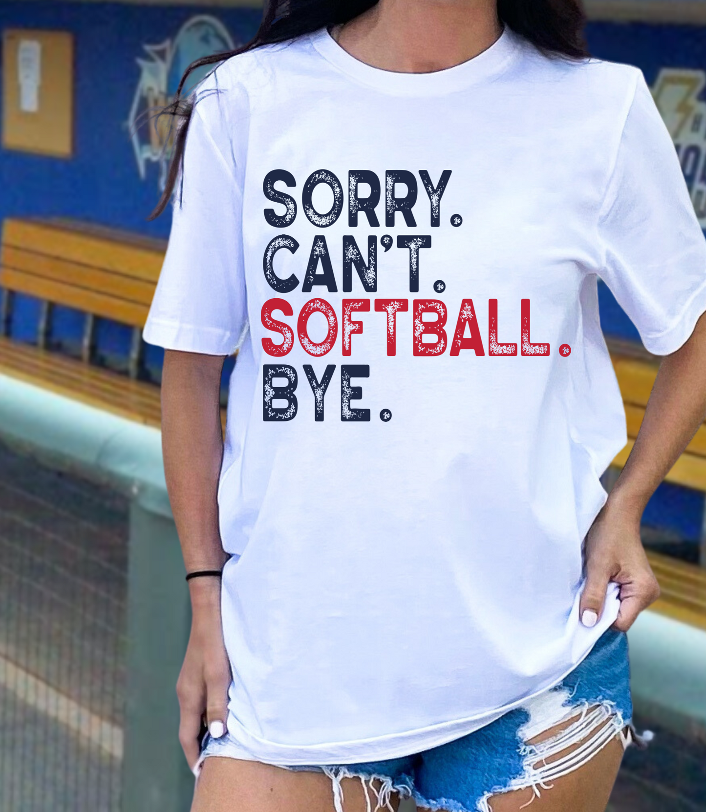 Sorry. Can't. Softball. Bye.