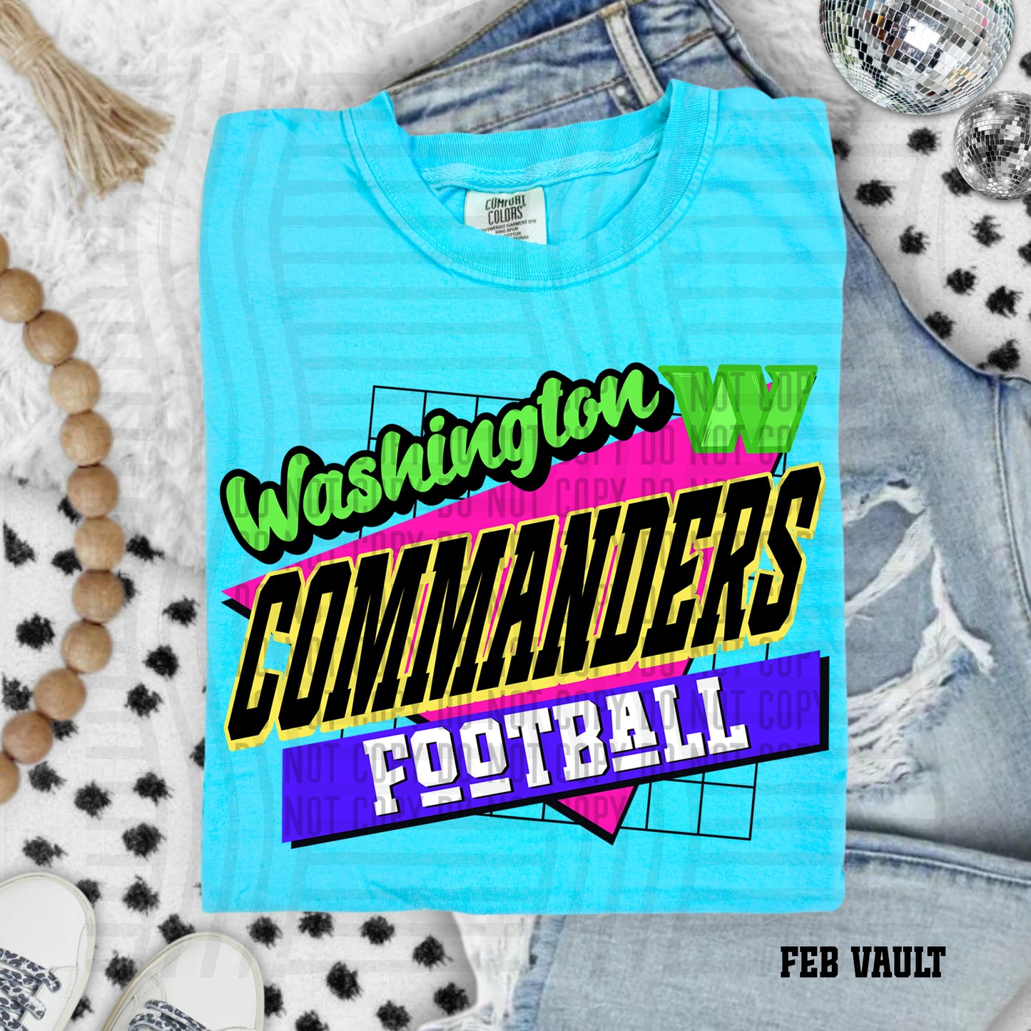 RETRO WASHINGTON COMMANDERS FOOTBALL