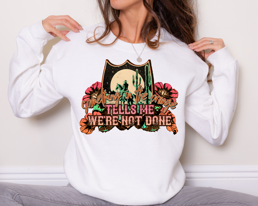 Something in the orange tells me we're not done