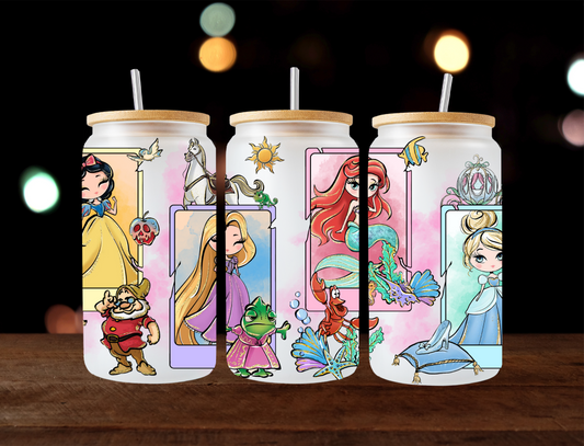 Disney princess cards - UV Libby Wrap