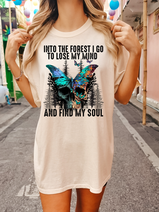 Into the forest I go to lose my mind